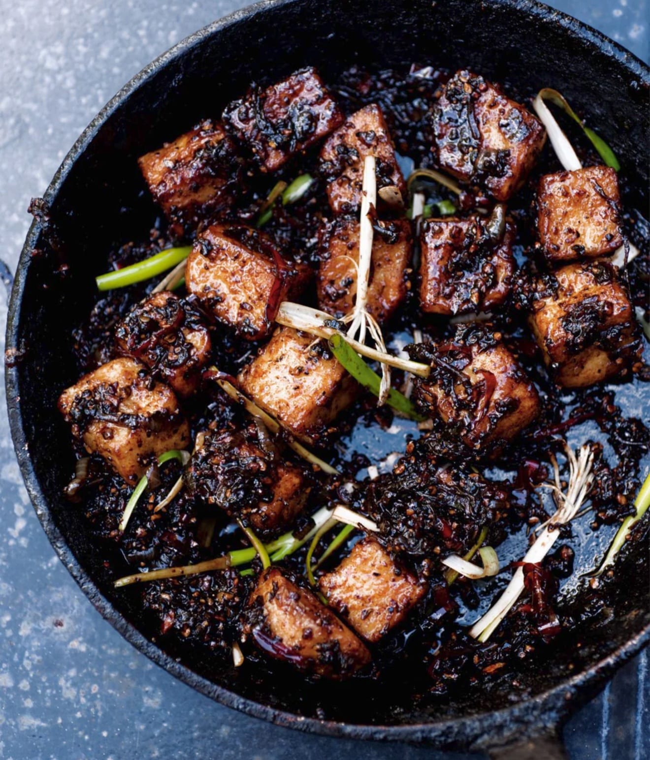Black pepper tofu