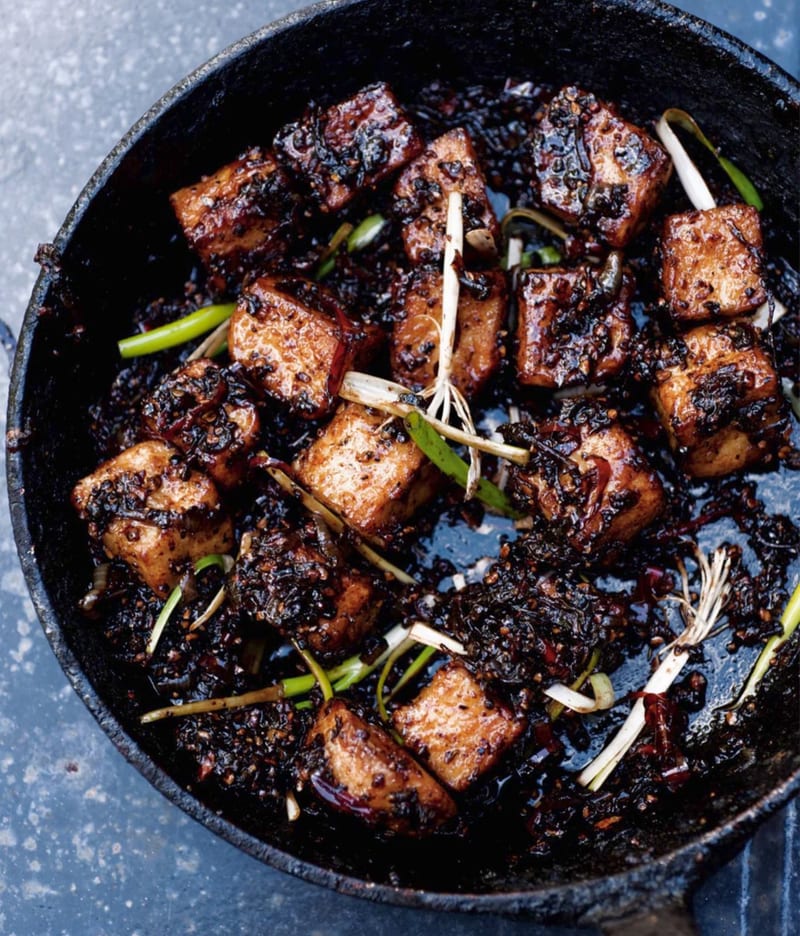 Black pepper tofu